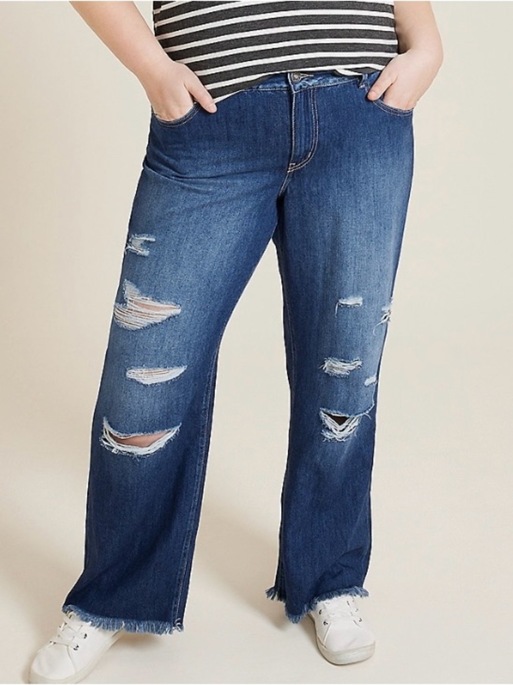 Maurices KanCan blue ripped jeans